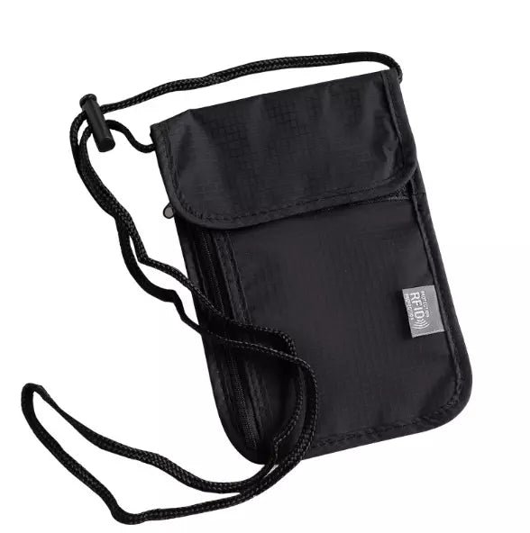RFID Blocking Security Travel Stash Bag