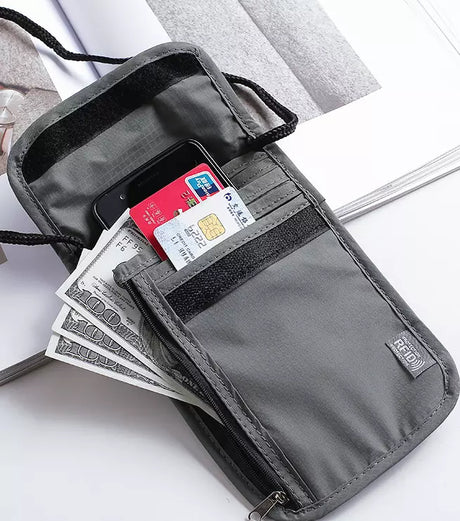 RFID Blocking Security Travel Stash Bag