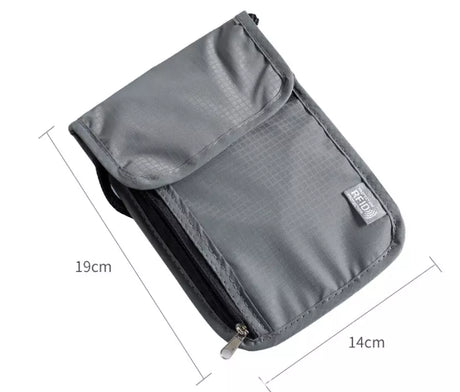 RFID Blocking Security Travel Stash Bag