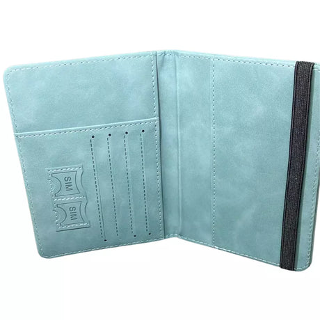 Premium RFID Leather Secure ID Wallet Case