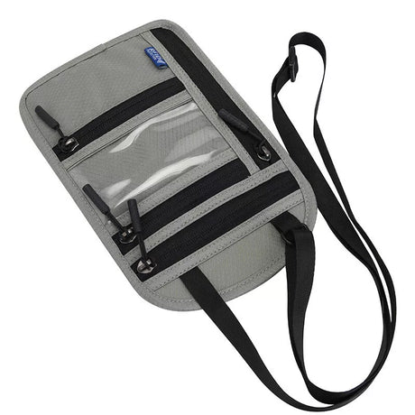RFID Blocking Security Travel Pouch Wallet