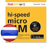 TrueMove Thailand micro SIM for Apple iPad