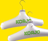 Korjo Inflatable Coat Hanger two pack