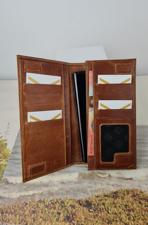 Leather Phone Wallet – Stylish & Functional