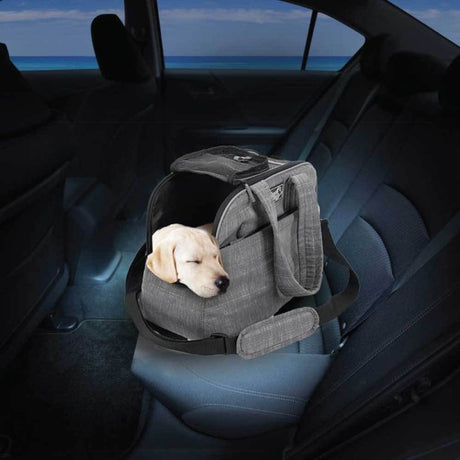 Pet Carry Travel Bag - Dog Puppy Carrier Sack Tote Shoulder Handbag All For Paws