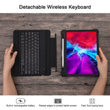 CHOETECH BH-015 Bluetooth Keyboard with Touchpad and Backlight for iPad Pro 12.9 &quot; (Black)