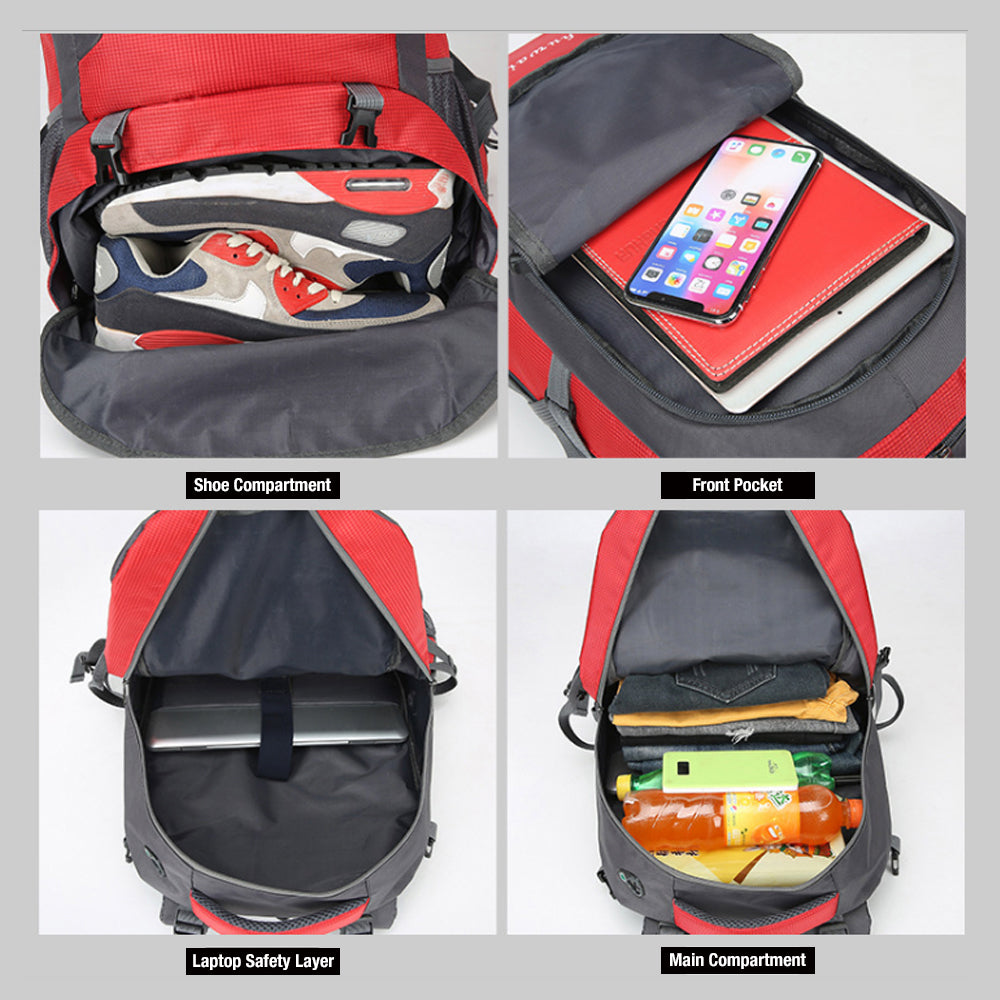 Shop the 40L Waterproof Backpack – Perfect for Hiking, Camping & Trekking