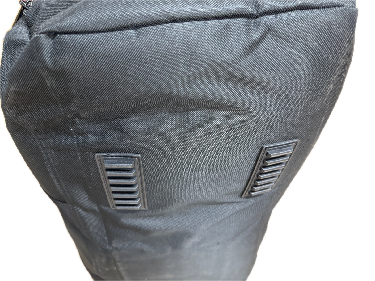 48 Litre FIB Sports Duffle Bag - Versatile and Durable Canvas Travel Companion in Black