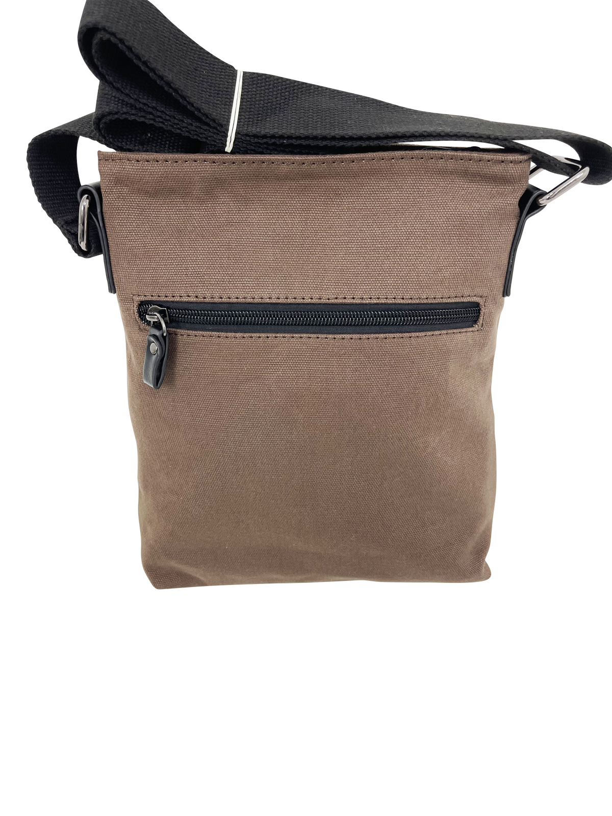 FIB Byron Canvas Sling Bag Shoulder Travel - Brown