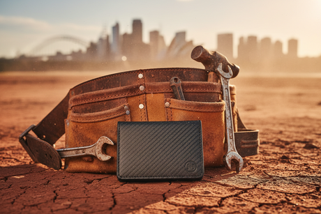 Tradie-Tough: Waterproof RFID Wallets Australia