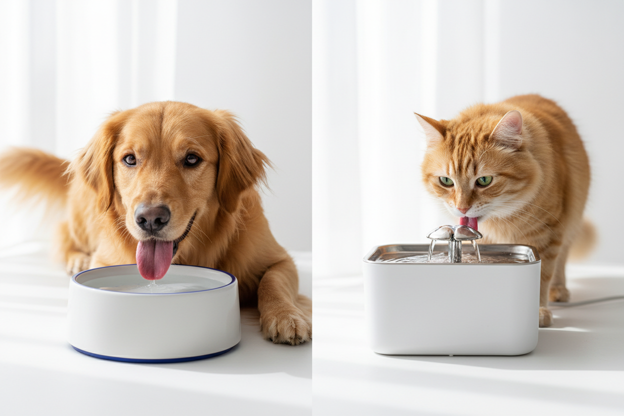Ditch the Bowl? The Truth About Automatic Pet Water Dispensers vs. Traditional Bowls