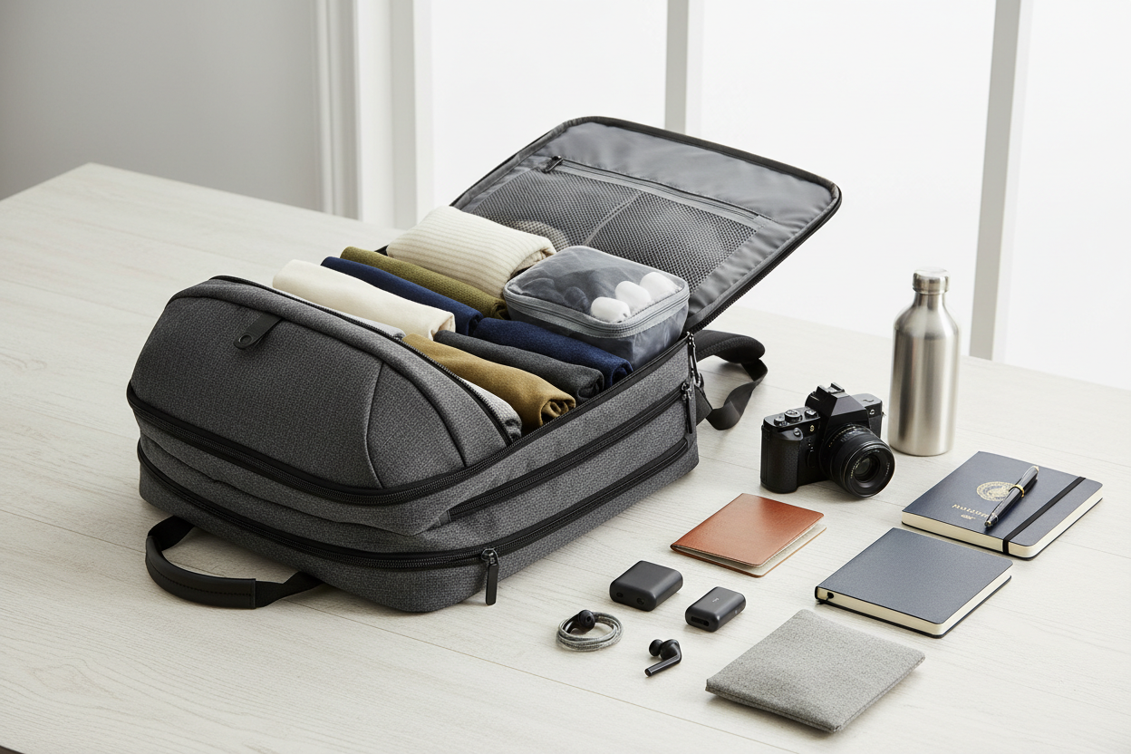 How to Pack a Carry-On for a 2-Week Trip (Without Checking a Bag)