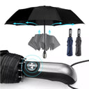10 Ribs Portable Travel Automatic UV Windproof Folding Umbrella