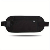 RFID Money Belt for Travel - Waterproof Waist Pouch