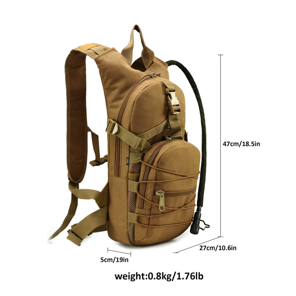Hydration Backpack with 3L Bladder - Lightweight & Durable