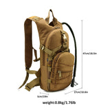 Hydration Backpack with 3L Bladder - Lightweight & Durable