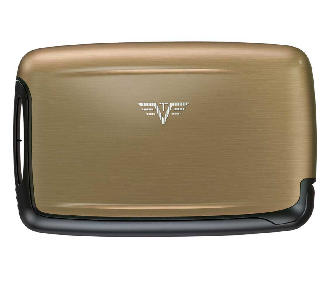 Tru Virtu Pearl aluminium credit card case holder