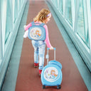 4-Piece Kids Luggage Suitcase Set with 35 cm Spinner