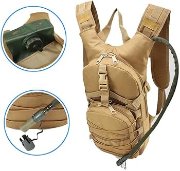 Hydration Backpack with 3L Bladder - Lightweight & Durable