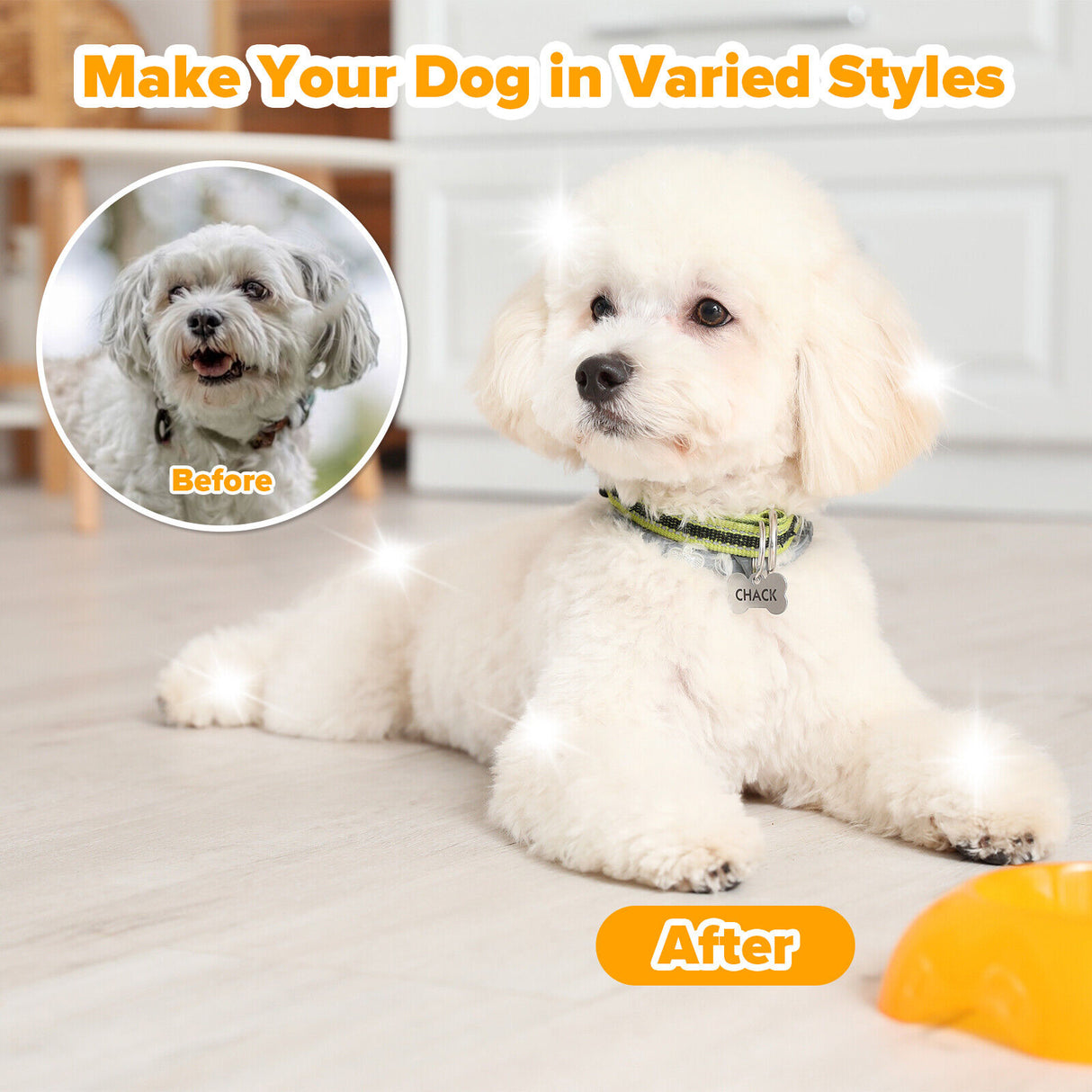 4 in 1 Pet Hair Grooming Clipper Kit