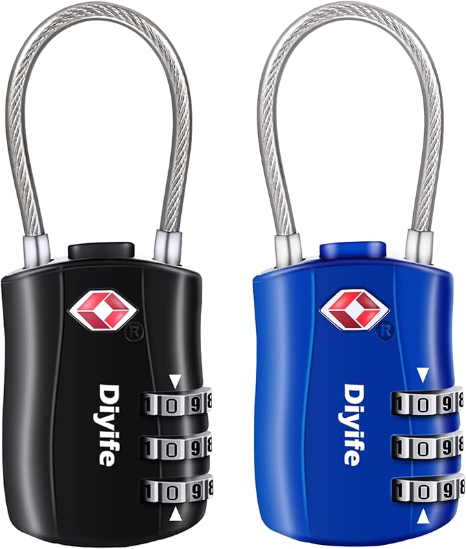 TSA Newest Approved Waterproof Travel Security Lock