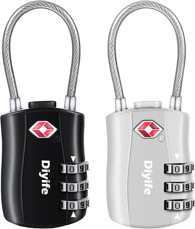 TSA Newest Approved Waterproof Travel Security Lock