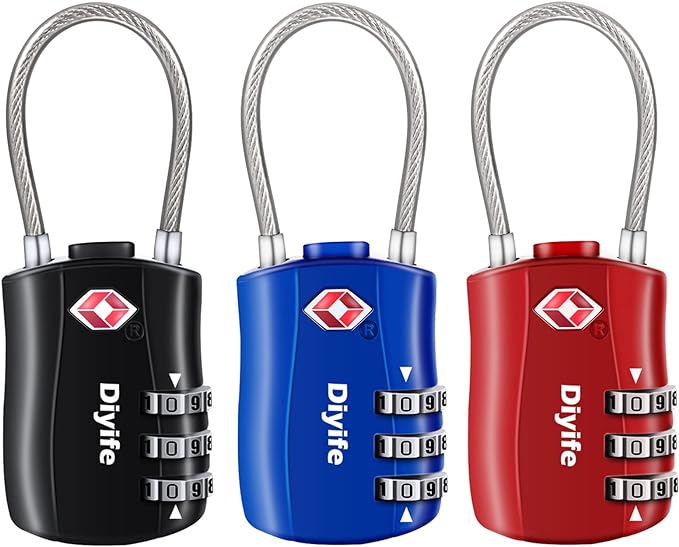 TSA Newest Approved Waterproof Travel Security Lock