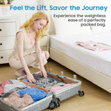Travel Vacuum Storage Bags with Wireless Pump – 15 Pack
