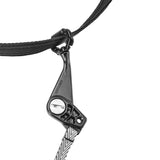 Pacsafe Carrysafe 150GII  sling shoulder strap with attached secure clip