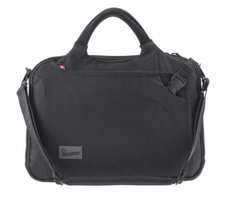 Crumpler Dry Red no 7 laptop briefcase, with strap