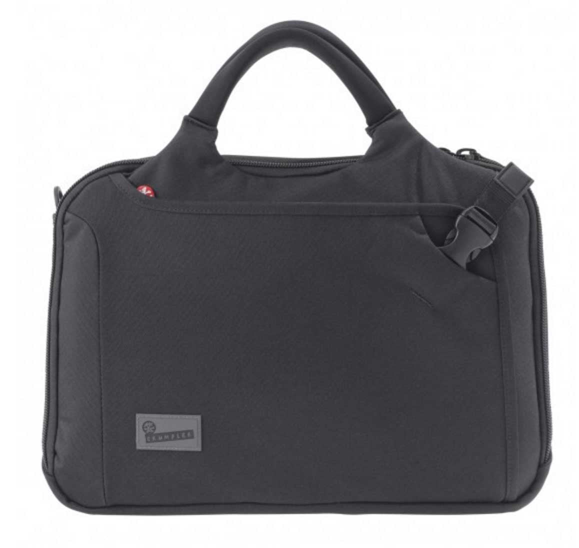Crumpler Dry Red no 7 laptop briefcase, black