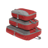 Globite packing cubes – red