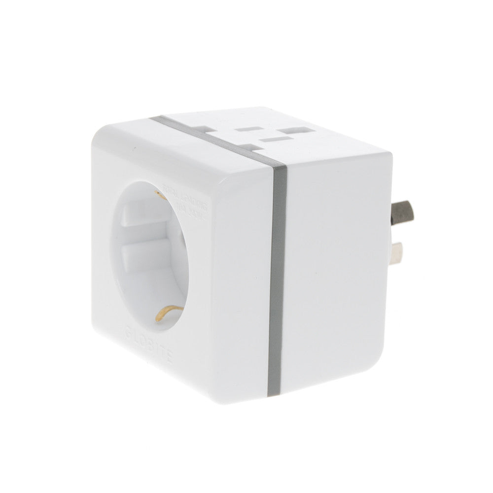 Globite inbound travel adaptor, world to Australia, Large