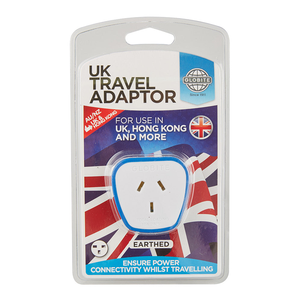 Globite Electrical adaptor for UK packaging