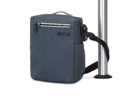 Pacsafe Intasafe Cross Body bag Navy, pole