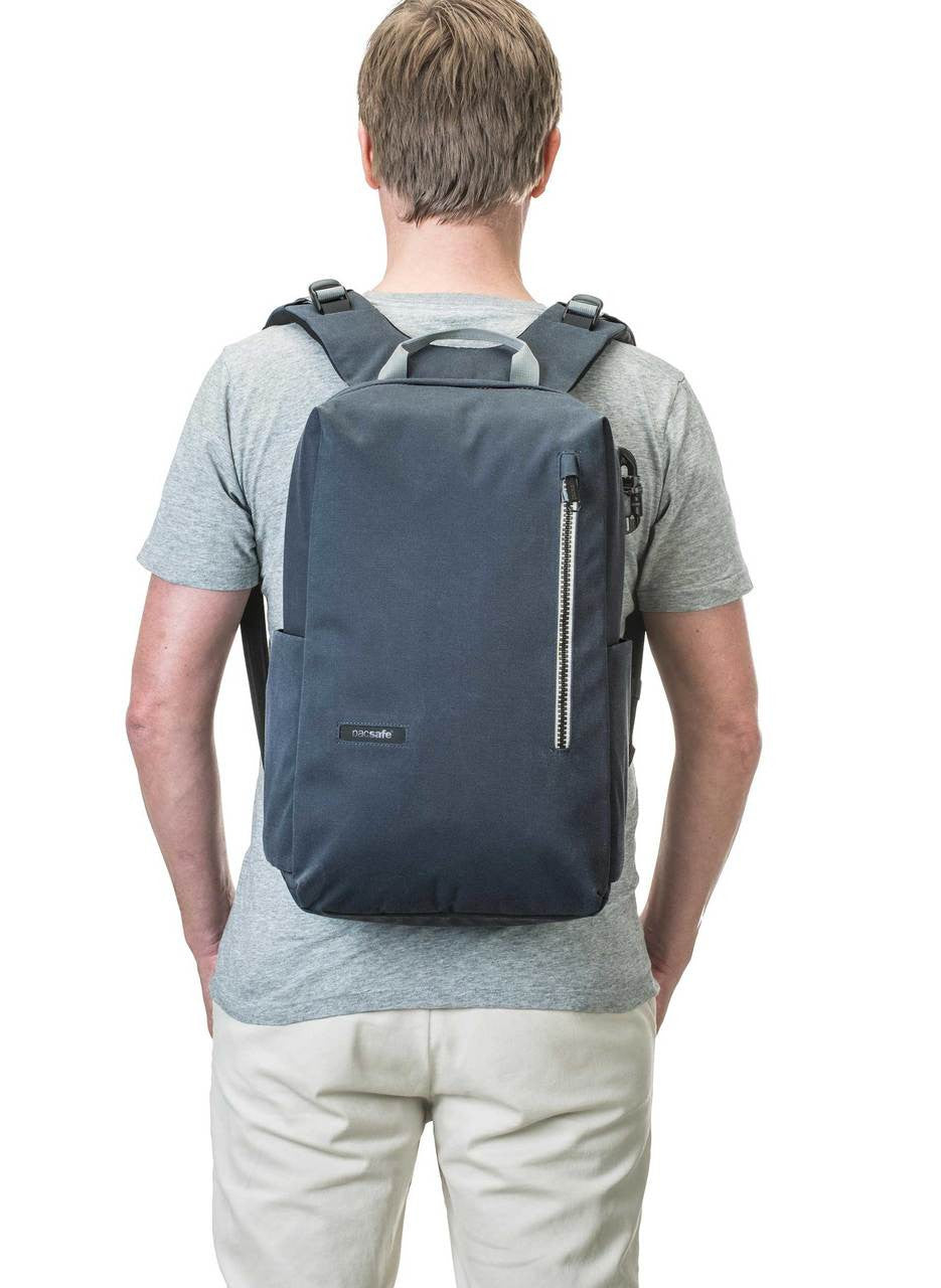 Pacsafe Intasafe 20L Backpack, navy, backpack
