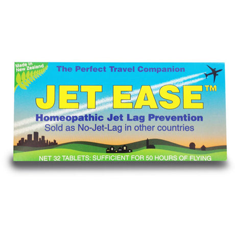Jet Ease jet lag tablets 32 pack