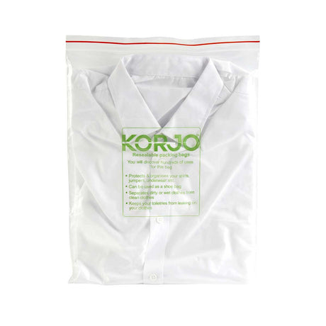 Korjo Resealable Packing Bags