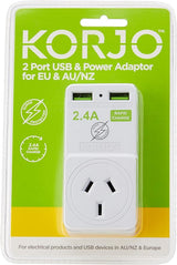 Stay Connected with an Adaptor Plug with USB Ports – Perfect for Travel