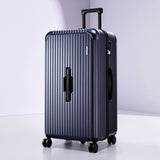 Wanderlite 32" Trunk Luggage Suitcase Travel TSA Type-C 5 Wheels Deep Indigo