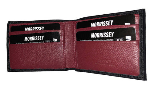 Morrissey MO1578 RFID-blocking leather wallet