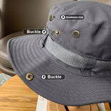 Unisex Wide Brim Boonie Hat – UPF 50+ Sun Hat for Hiking, Fishing & Travel