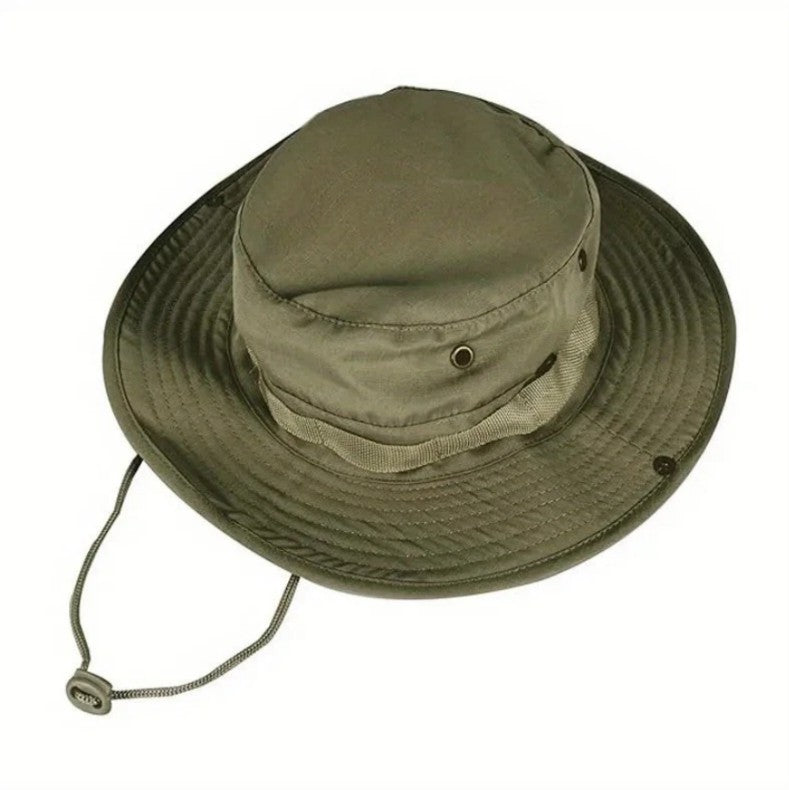Unisex Wide Brim Boonie Hat – UPF 50+ Sun Hat for Hiking, Fishing & Travel