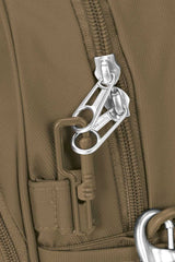 Pacsafe Metrosafe LS120 anti-theft hip bag sandstone Zipper pull Lock