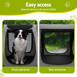 i.Pet Pet Stroller Dog Pram Large Carrier Cat Travel Foldable Strollers 4 Wheels Trolley