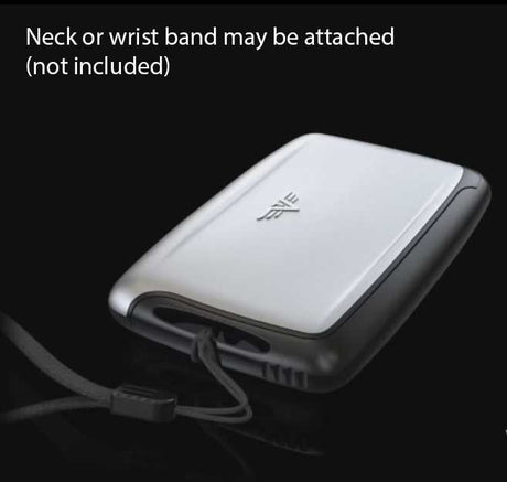 Tru Virtu Pearl aluminium credit card case holder