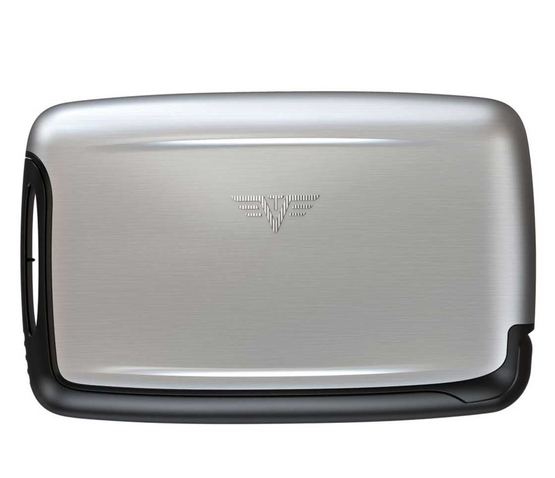 Tru Virtu Pearl aluminium credit card case holder