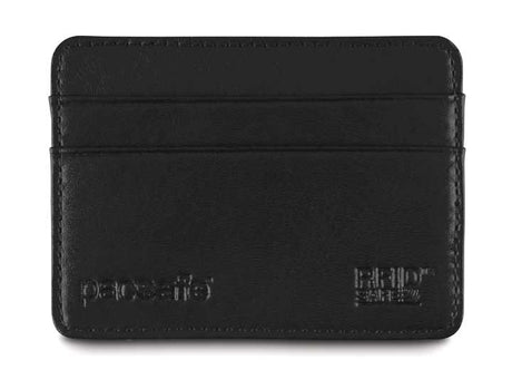 Pacsafe RFIDexecutive 25 RFID-blocking leather credit card holder