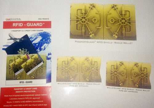 OSA RFID Guard Passport and Credit Card Covers