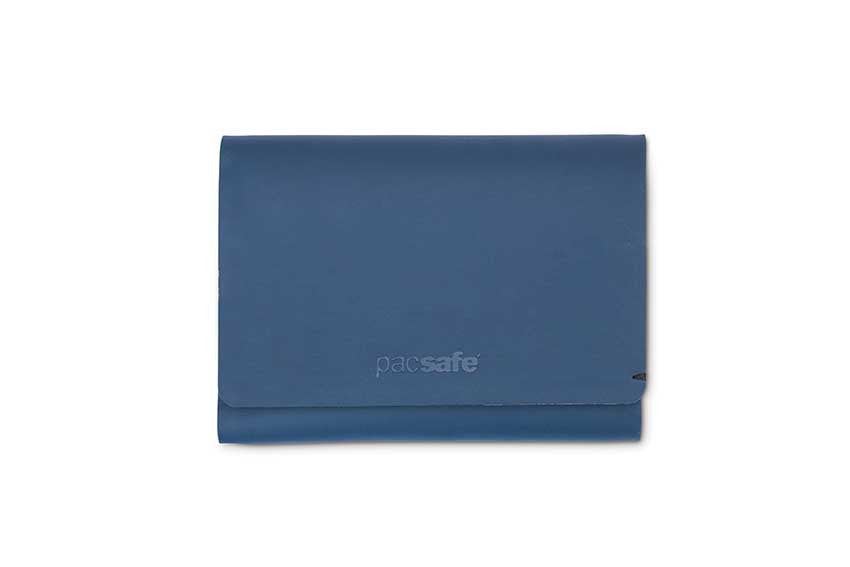 Pacsafe RFIDsafe TEC trifold wallet (PS10625) navy